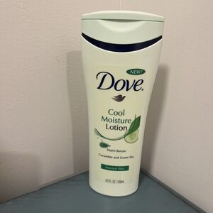 Dove Cool Moisture Lotion 24hr Nutri-Serum Cucumber & Green Tea 8.5 NOS Vintage